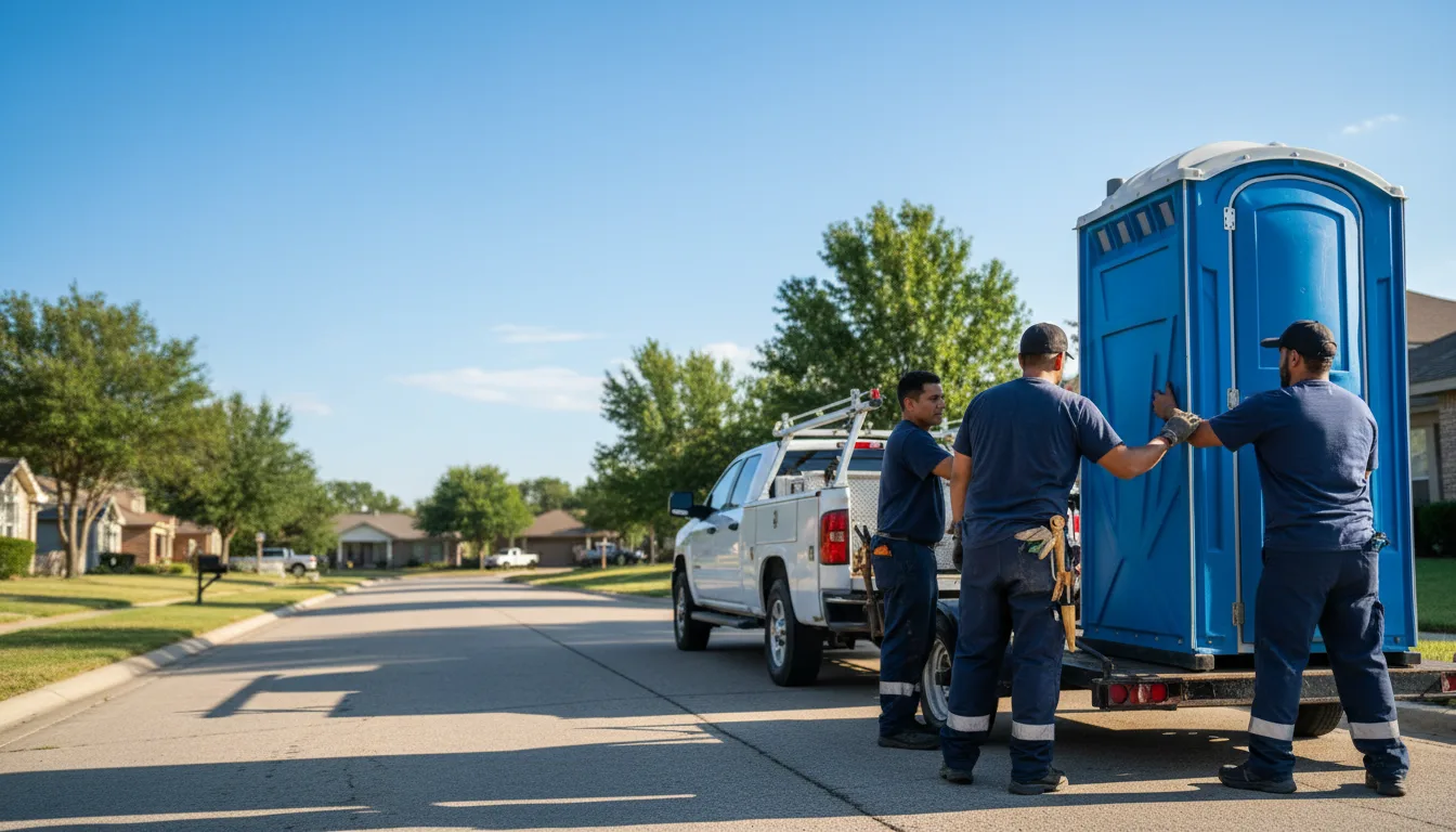 Portable Toilet Rental in Sedalia, MO near me